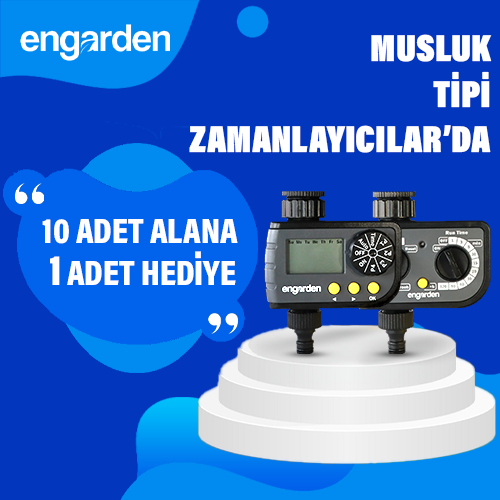 Engarden Zamanlayıcılarda 10 adet alımlarınızda 1 